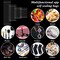 400 Pieces Self Sealing Bag with Hang Hole Resealable Storage Bag Clear Plastic Hanging Bag for Packaging Necklaces Earrings Jewelry, 3.5 x 4.7inch, 3.5 x 5.5inch, 3.5 x 7.8 inch, 3.5 x 11.8 inch